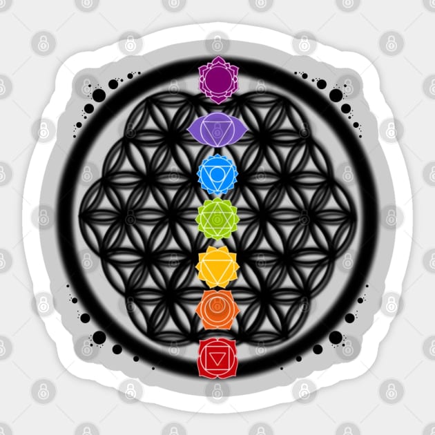 Chakra Sticker by Courteney Valentine